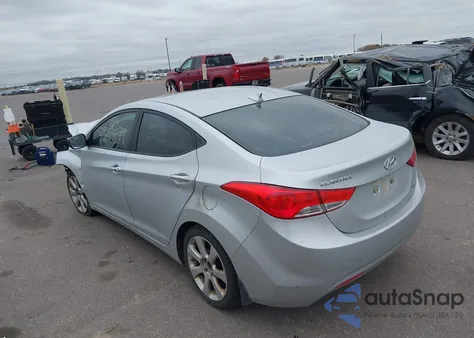 2013 Hyundai Elantra Limited from USA, damaged, VIN 5NPDH4AE4DH335332